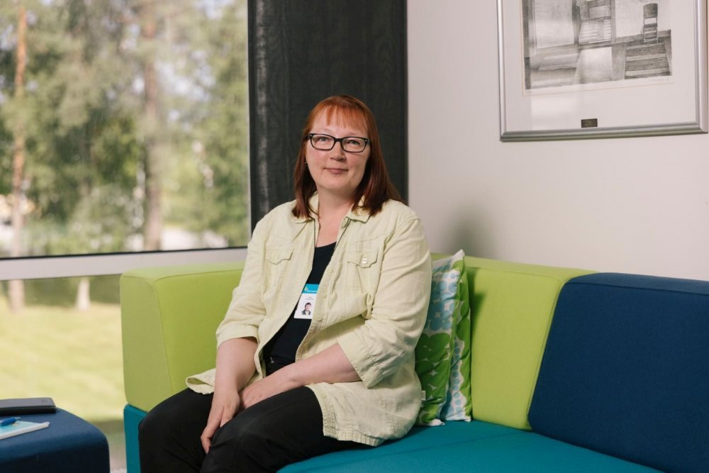 According to Heli Hannonen of the Finnish Institute of Occupational Health, it’s worth thinking out in advance what things you definitely want to say. Photo: Antti J Leinonen