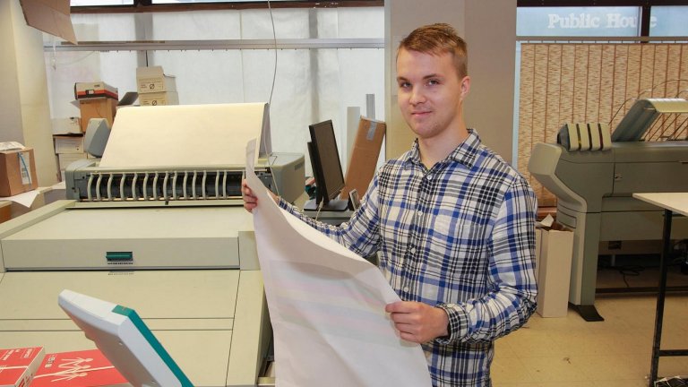 Ett medlemskap i fackförbundet är en trygghet i kopistens vardag