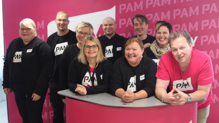 PAM är där det finns serviceanställda