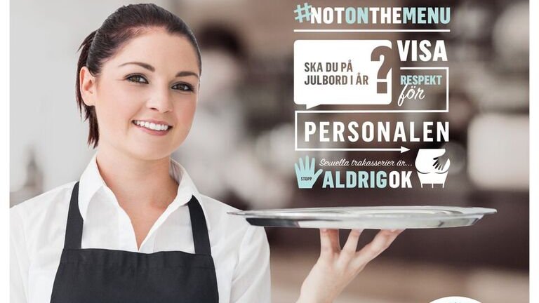 Visa respekt för personalen – sexuella trakasserier är aldrig ok