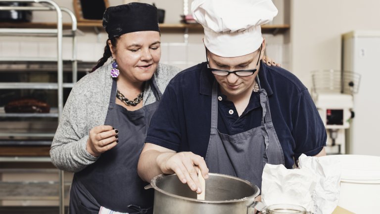 Genom rätt typ av stöd kunde man förbättra sysselsättningsmöjligheterna för personer med intellektuell funktionsnedsättning