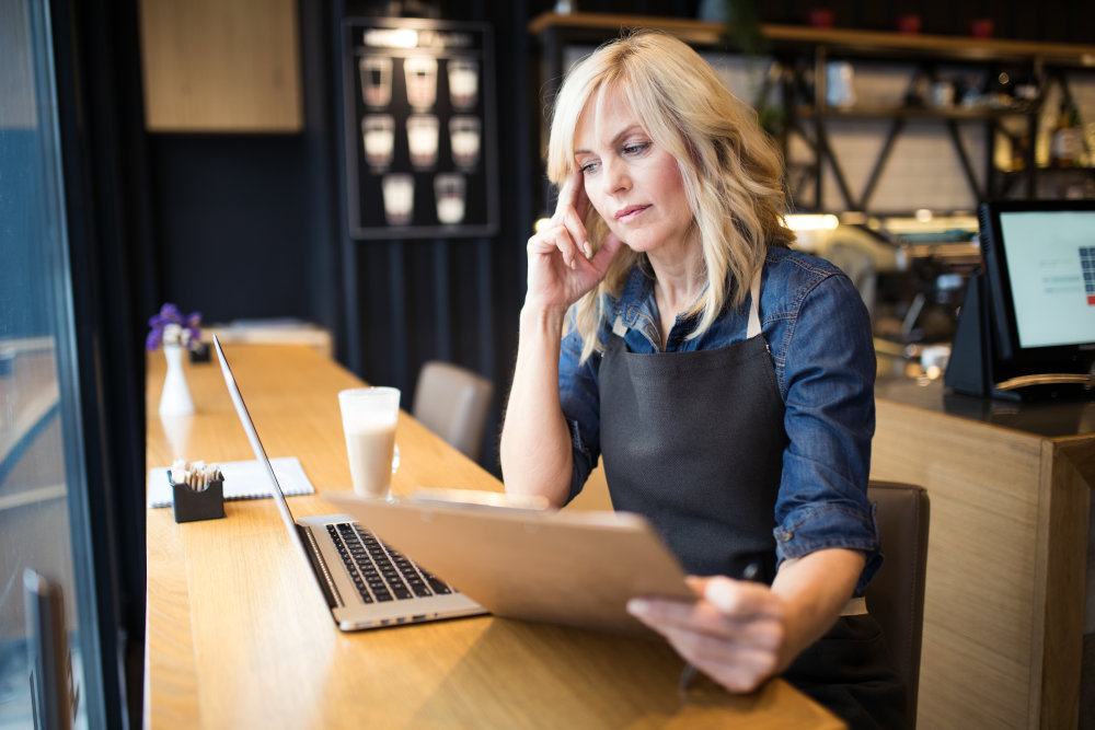 The unemployment fund would prefer part-time workers to make their applications for adjusted allowances online rather than by post. Image: Gettyimages