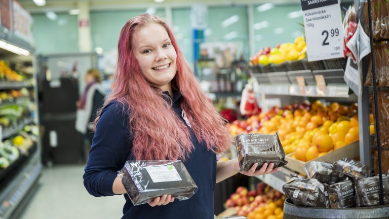 PAM-medlemmen Cassandra Granqvist är serviceproffs som trivs bland mänskor