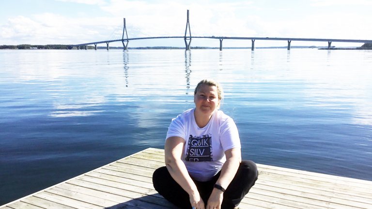 New PAM members Natalia Laitinen enjoys her work as a hotel housekeeper