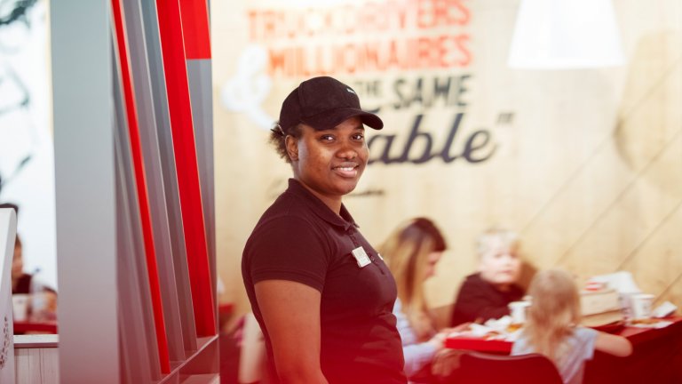 Gbemisola Esther enjoys customer service and getting good feedback