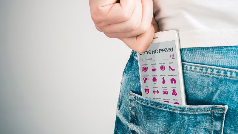 CityShoppari 2021-mobilapplikation är gratis för PAM:s medlemmar