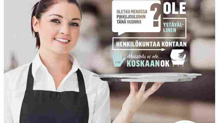 Workers in the hotel and restaurant industry: We are not on the menu